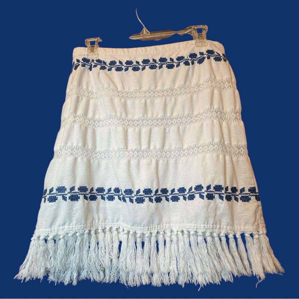 2 piece set Style & Co top and For Cynthia bottom. Skirt & oversized top. Size M - Picture 8 of 14